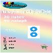 Nalepke za CD/DVD-je 20 listov